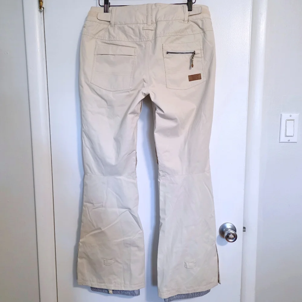 NEW Roxy Nadia Snow Pants Cream